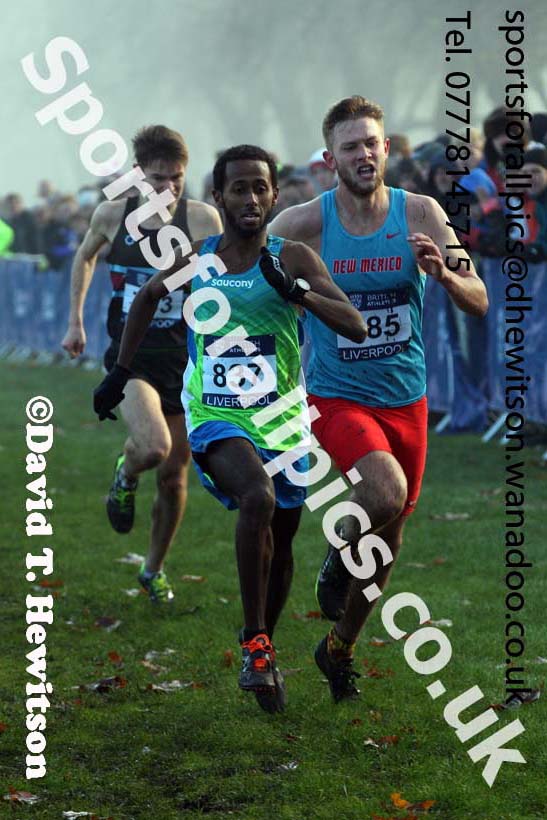 Junior men, European Cross Country Trials, Sefton Park, Liverpool. Photo: David T. Hewitson/Sports for All Pics